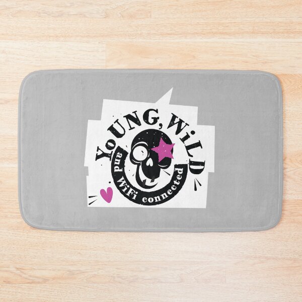 Item preview, YOUNG WILD and WIFI designed and sold by Tshirtalk.