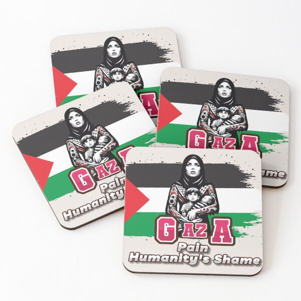 Item preview,  Palestine's Pain, Humanity's Shame: Stop Genocide (new design) :from EgyApe Artists designed and sold by egyape ⭐⭐⭐⭐⭐.