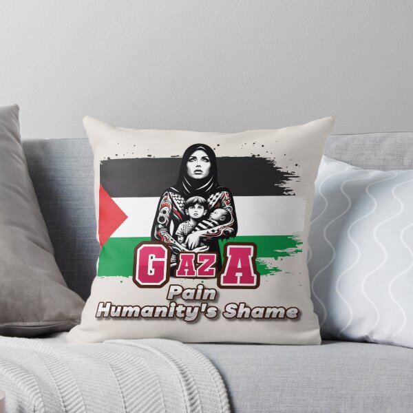 Item preview,  Palestine's Pain, Humanity's Shame: Stop Genocide (new design) :from EgyApe Artists designed and sold by egyape ⭐⭐⭐⭐⭐.