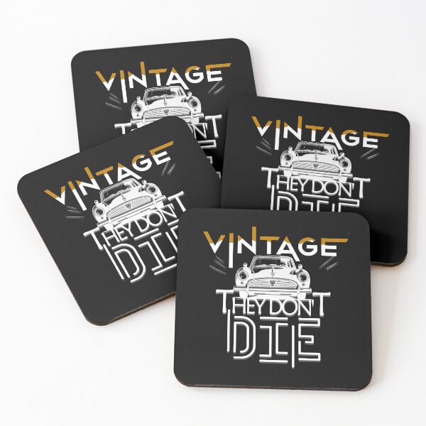 Item preview, Old Cars Are Alive - Retro Illustration Celebrating Vintage Vehicles designed and sold by ironpalette.