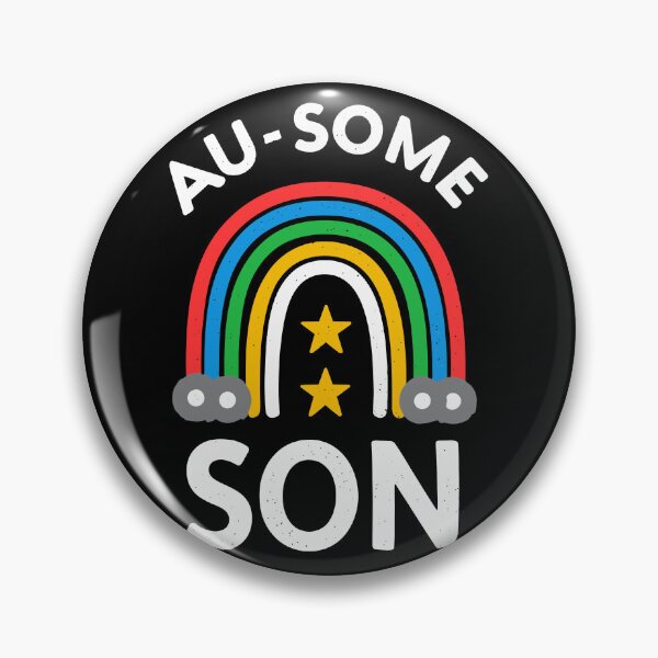 Item preview, Au-some Son - Embracing Autism Awareness with Love designed and sold by QuantaPixel.