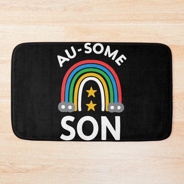 Item preview, Au-some Son - Embracing Autism Awareness with Love designed and sold by QuantaPixel.