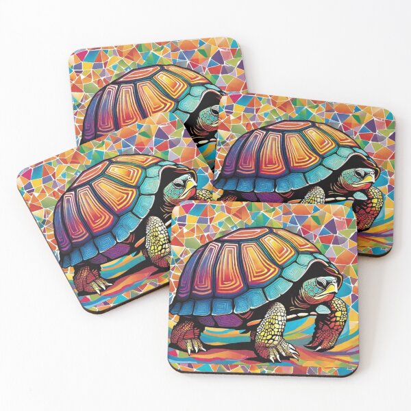 Item preview, Fortunate Tortoise Concept Abstract Art Zoo Pals designed and sold by sportsimpact.