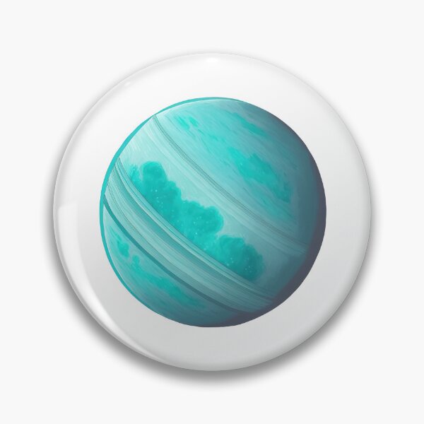 Item preview, Turquoise Titan: A Majestic Gas Giant's Artistic Rendition designed and sold by jgvisualarts.