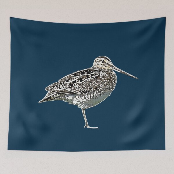 Item preview, Common Snipe White Alternate Design  designed and sold by designsasstultd.