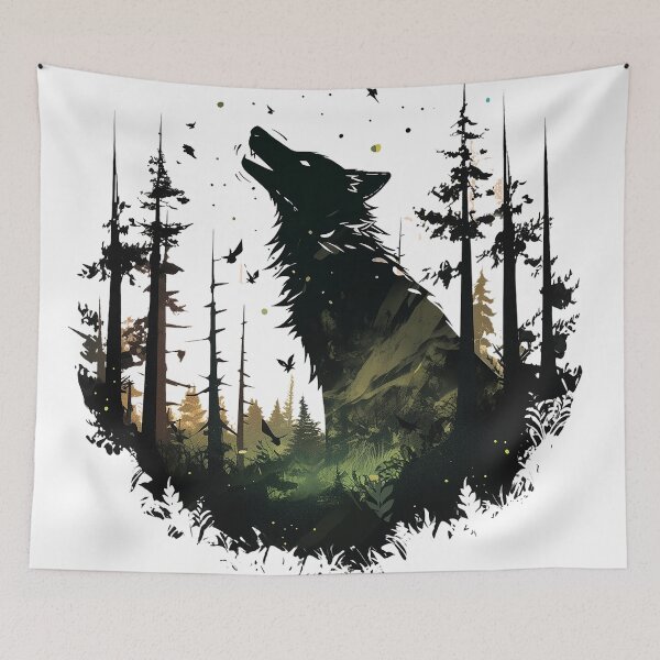 Item preview, wolf designed and sold by maniabx.
