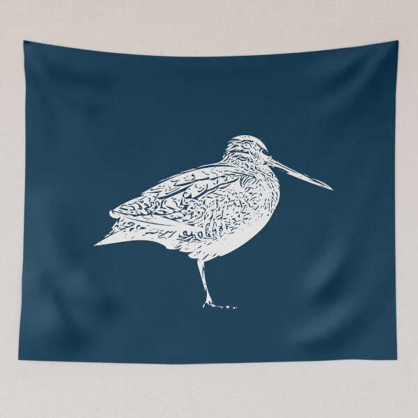 Item preview, Common Snipe White Design  designed and sold by designsasstultd.