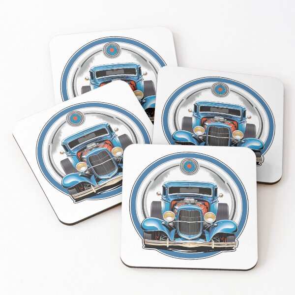Item preview, Hot Rod Car ~ Illustration designed and sold by Wilcox PhotoArt.