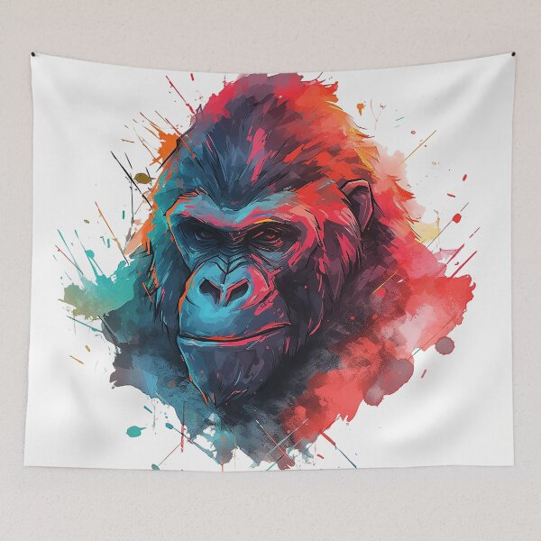 Item preview, gorilla face designed and sold by maniabx.