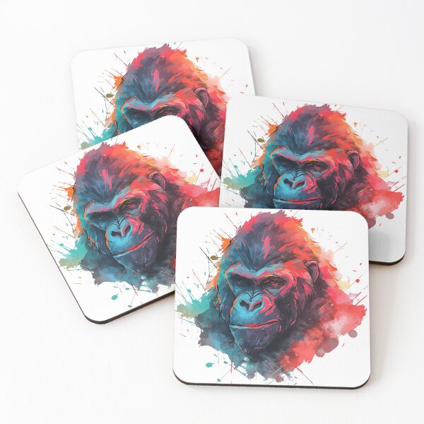 Item preview, gorilla face designed and sold by maniabx.