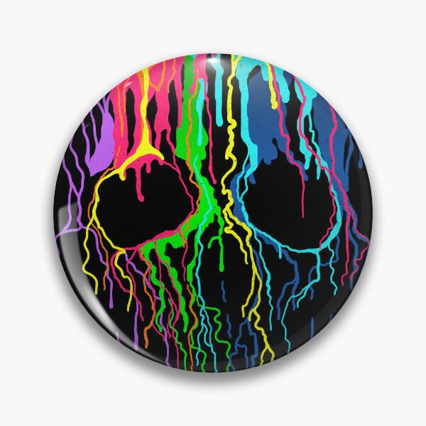 Item preview, Crayola Skull Rainbow Skeleton Bones Apparel Design designed and sold by Axolotl Apparel.