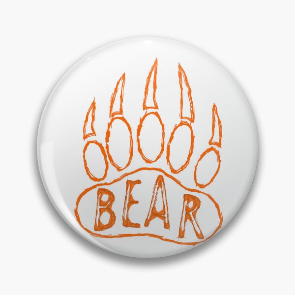 Item preview, Sketch Grizzly Bear Paw Print  designed and sold by Almdrs.