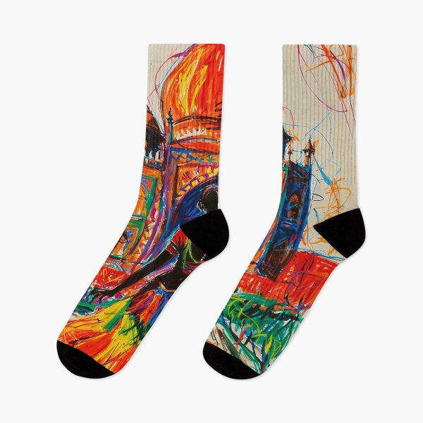 Item preview, Abstract Indian Artwork - Taj Mahal  designed and sold by feether-store.