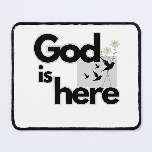 Item preview, God is here!!! designed and sold by AmaHC-Store.