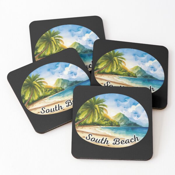Item preview, South Beach Oval Watercolor designed and sold by RWCarpenter.