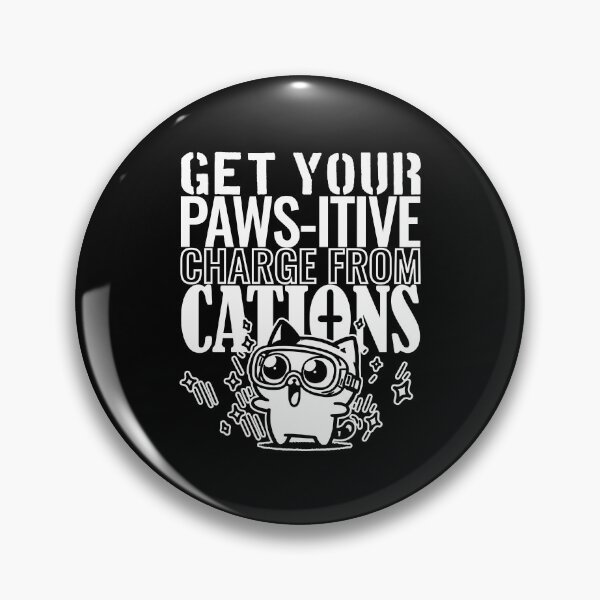 Item preview, Cation | funny biochemistry | biology humor | Geeky puns | Physics Nerd |  designed and sold by themichetti.