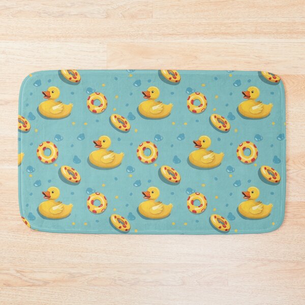 Item preview, Duck and rubber ring seamless digital paper designed and sold by kizenya.