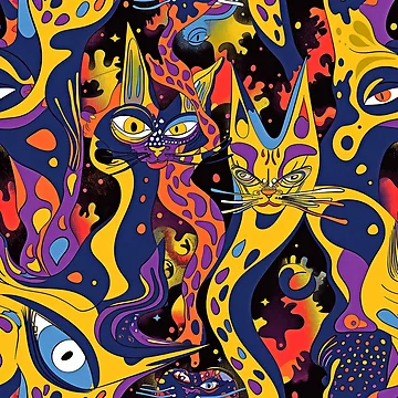 Artwork thumbnail, Feline Troubles by RENcraft