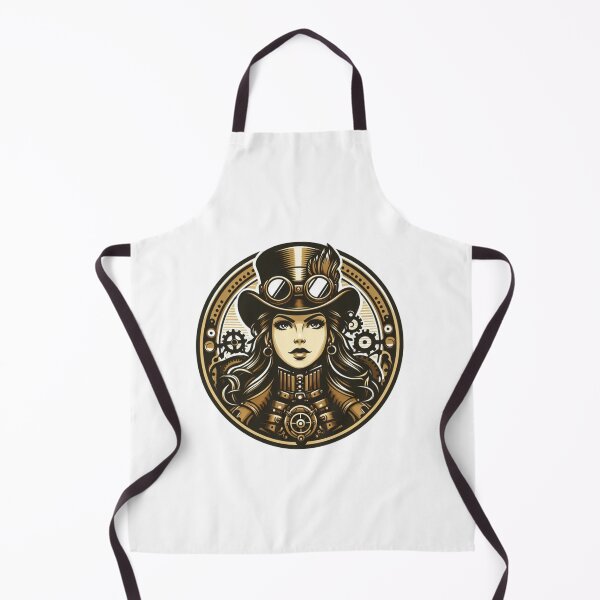 Item preview, Steampunk Victorian Woman (White Background) designed and sold by MusesWhispers.