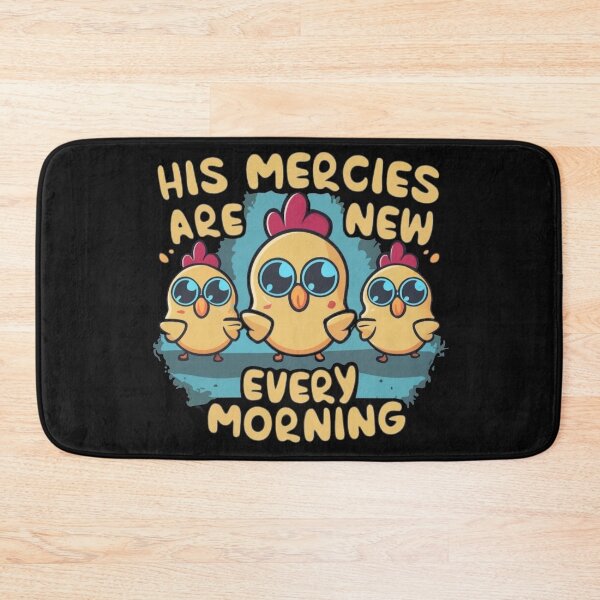 Item preview, His Mercies Are New Every Morning Chicken in the style of cartoon  designed and sold by Pawel Oska.