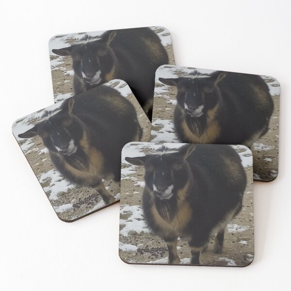 Item preview, Nigerian Dwarf Goat 'Pip' designed and sold by Abby Art Studio.