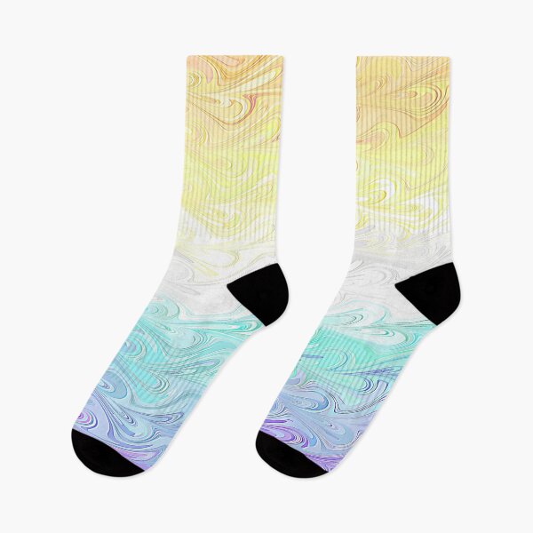 Item preview, Groovy Trippy Squiggly Wavy Boho Hippie Abstract Genderfaun Pride Flag designed and sold by Chaos Queery.