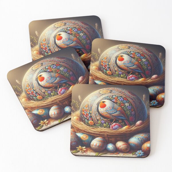 Item preview, craftsmanship reflecting the skill in egg painting designed and sold by Dominika Farkašová.