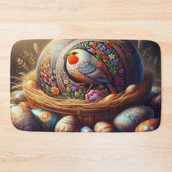 Item preview, craftsmanship reflecting the skill in egg painting designed and sold by Dominika Farkašová.