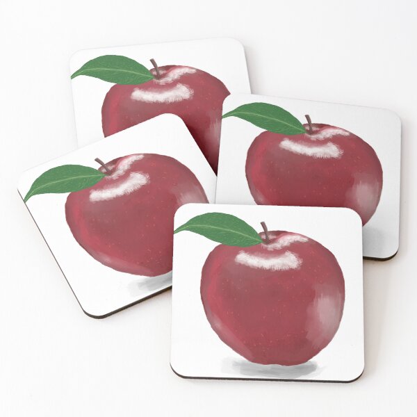 Item preview, Shiny Red Apple designed and sold by Jenny Cathcart.