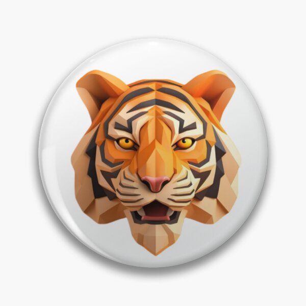 Item preview, Wild, Colorful and Exuberant Tiger designed and sold by MoshisooPrint.