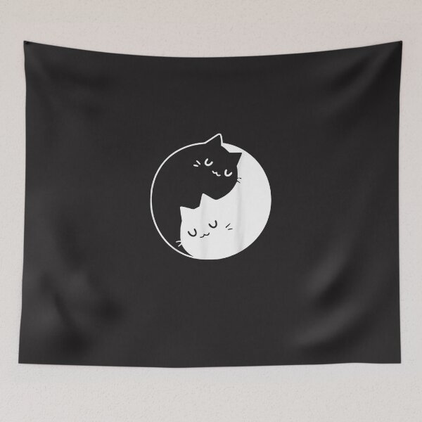 Artikelvorschau, Ying Yang Katzen Katze entworfen und verkauft von tsougoyjr.