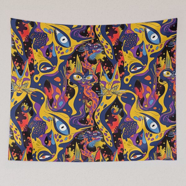Item preview, Feline Troubles designed and sold by RENcraft.