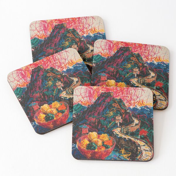 Item preview, Abstract Chinese Artwork - The great wall of China designed and sold by feether-store.