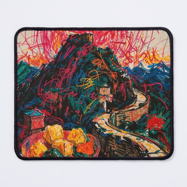 Item preview, Abstract Chinese Artwork - The great wall of China designed and sold by feether-store.