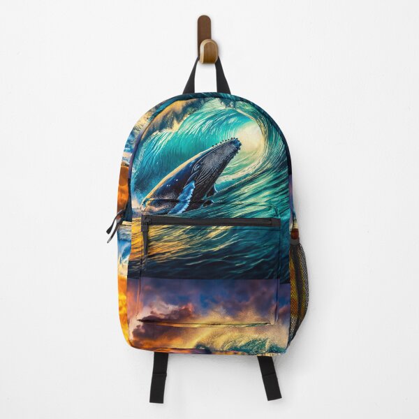 Artikelvorschau, Buckelwal spielt im Surf-Design von Rich AMeN Gill entworfen und verkauft von RichAMeNGill.