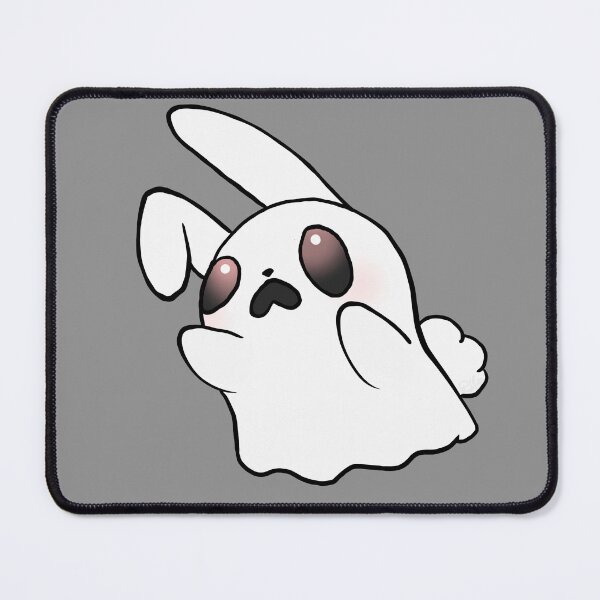 Item preview, Ghost bunny designed and sold by Chaotic-Crochet.