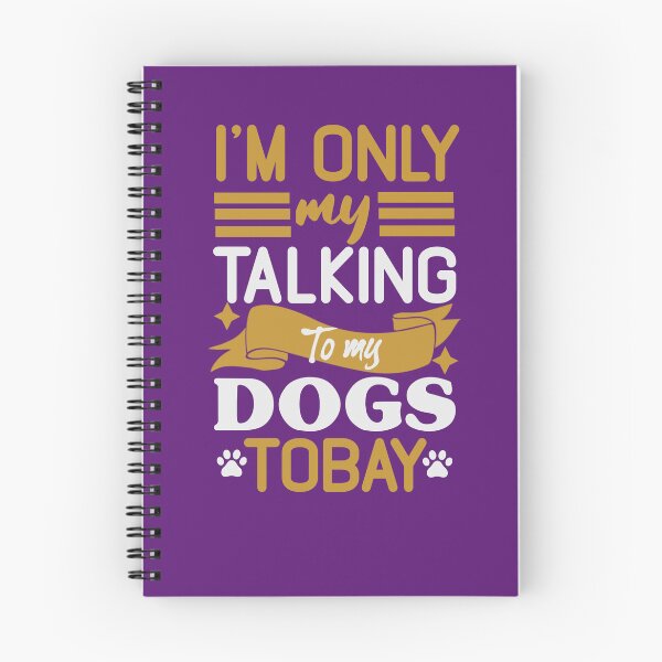 Artikelvorschau, Ich rede nur mit meinem Doogs Tobay entworfen und verkauft von ABC  Designer.