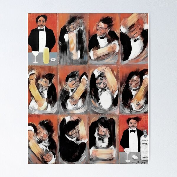 Item preview, the making of the perfect martini designed and sold by VintageQrator.