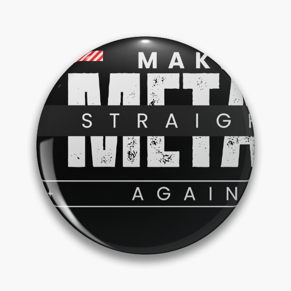 Item preview, Make Metal Straight Again designed and sold by kakashi-sama.