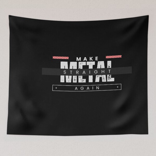 Item preview, Make Metal Straight Again designed and sold by kakashi-sama.