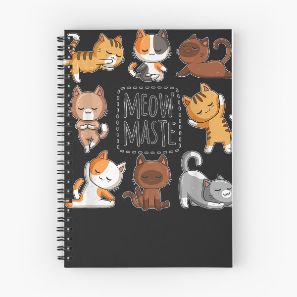 Item preview, Yoga Cat Meowmaste Yoga Position Meow Maste Workout Gift  designed and sold by ywdphhduf.