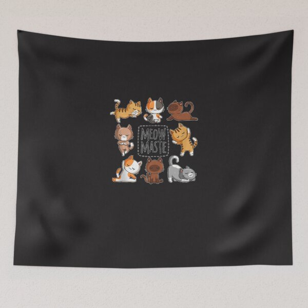 Item preview, Yoga Cat Meowmaste Yoga Position Workout   designed and sold by tsougoyjr.
