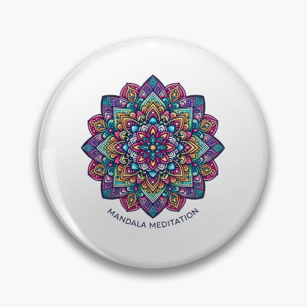 Item preview, Unwind Your Mind: Exploring the Art of Mandala Meditation designed and sold by jgvisualarts.