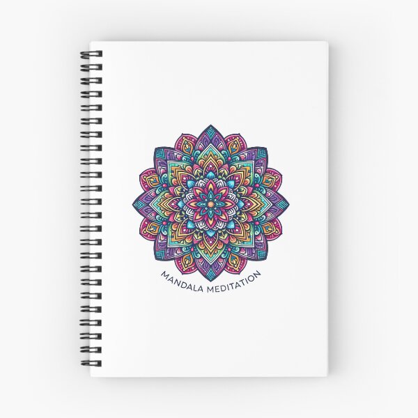 Item preview, Unwind Your Mind: Exploring the Art of Mandala Meditation designed and sold by jgvisualarts.
