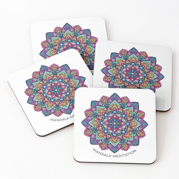 Item preview, Unwind Your Mind: Exploring the Art of Mandala Meditation designed and sold by jgvisualarts.