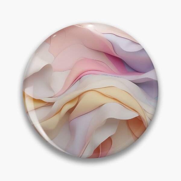 Item preview, Soft Pastel Waves Abstract Elegance for Cozy Interiors designed and sold by ArtComixHaven.