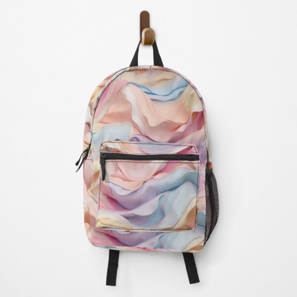 Item preview, Soft Pastel Waves Abstract Elegance for Cozy Interiors designed and sold by ArtComixHaven.
