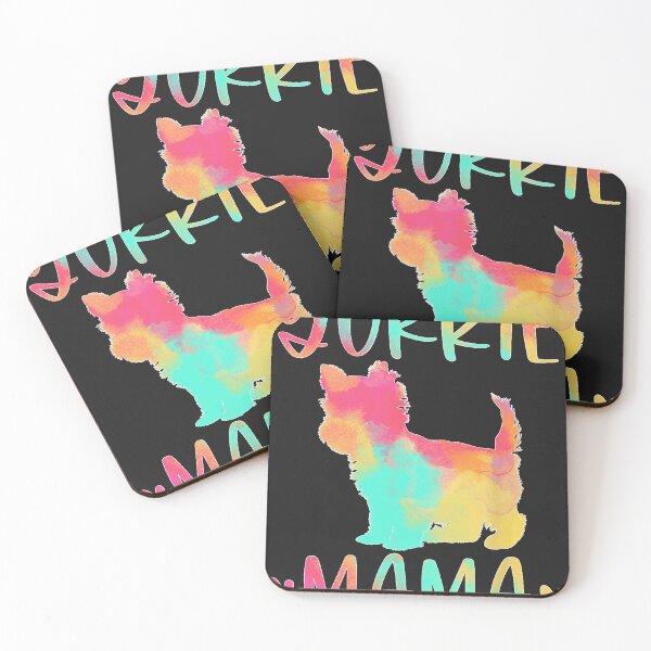 Item preview, Yorkie Mama Colorful Yorkshire Errier Gifts Dog Mom designed and sold by ywdphhduf.