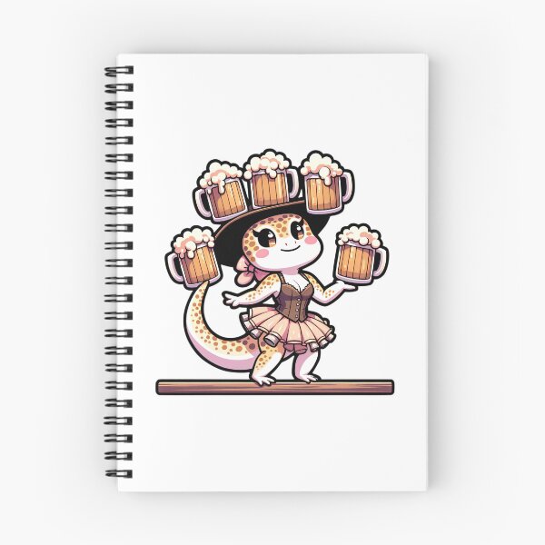 Item preview, Hoppy Hour: Celebrate With Our Gecko Friend! designed and sold by jgvisualarts.