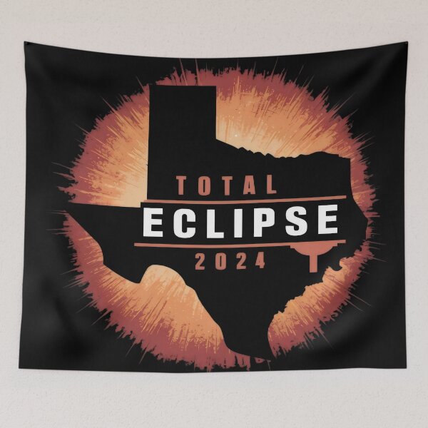 Item preview, Total Eclipse 2024: A Celestial Event in Texas designed and sold by MadebyTommy.